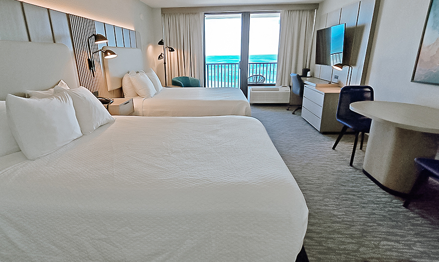 ocean view efficiency guest room