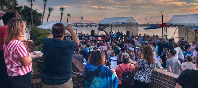 picture of Daytona Beach festival activities