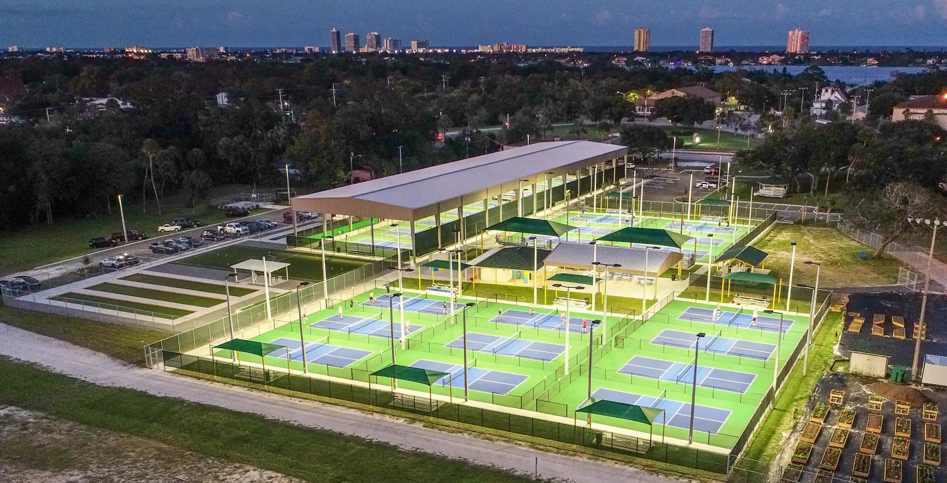 Pickleball complex near Daytona Beach